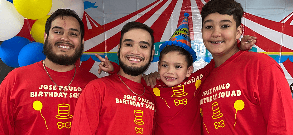Brotherly bond: Juan Pablo’s dedication to his brothers. Juan Pablo and his three brothers.