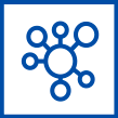 Distribution icon Graphic image representing distribution icon
