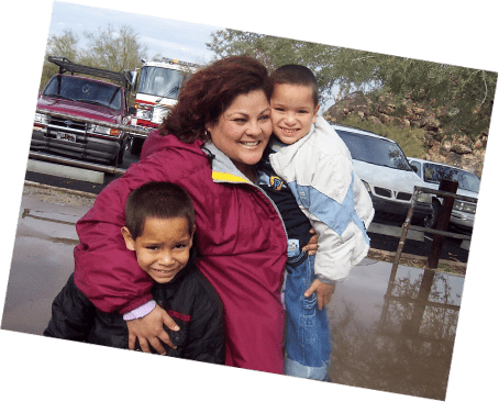 Juan Pablo and family.