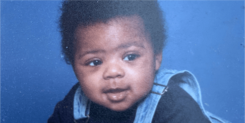 Austin as an infant